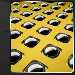 Mechanic 3D BGA Reball Gold Stencil for A8 iPhone 6 / 6 Plus