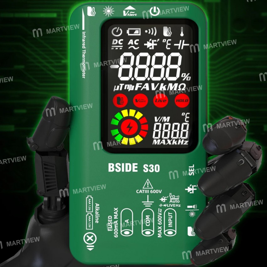 bside s30-dual-mode-powered-smart-color-multimeter-with-ir-temperature-measurement-2