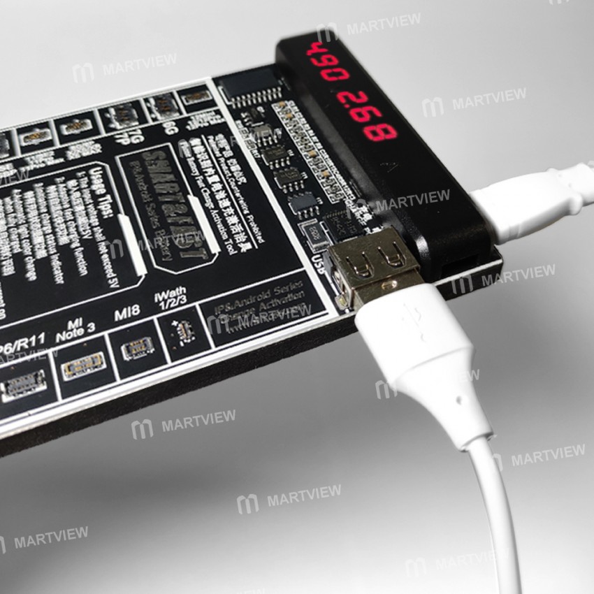 W209 Pro V6 Battery Charging Activation Board for iPhone 6 to 12 Pro Max and Android Phone