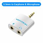 Vention Universal  Double Jack 3.5mm Audio Cable Splitter for Phone/Tablet/Laptop