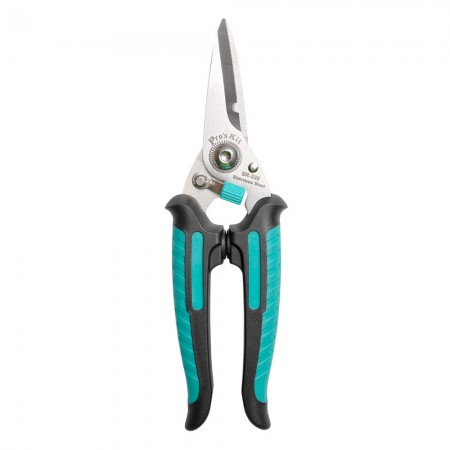 Pro'sKit SR-338 7-inch Stainless Steel Multi-Purpose Shears with Protective Latch