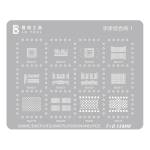 luban 015mm-font-comprehensive-network-1-bga-reballing-tin-planting-stencil-1