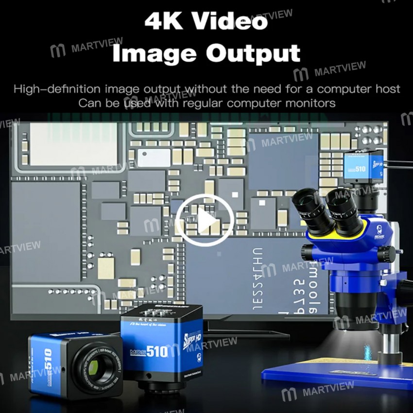 mechanic mos-510-imx-307-sensor-51mp-4k-ultra-hd-industry-microscope-camera-11