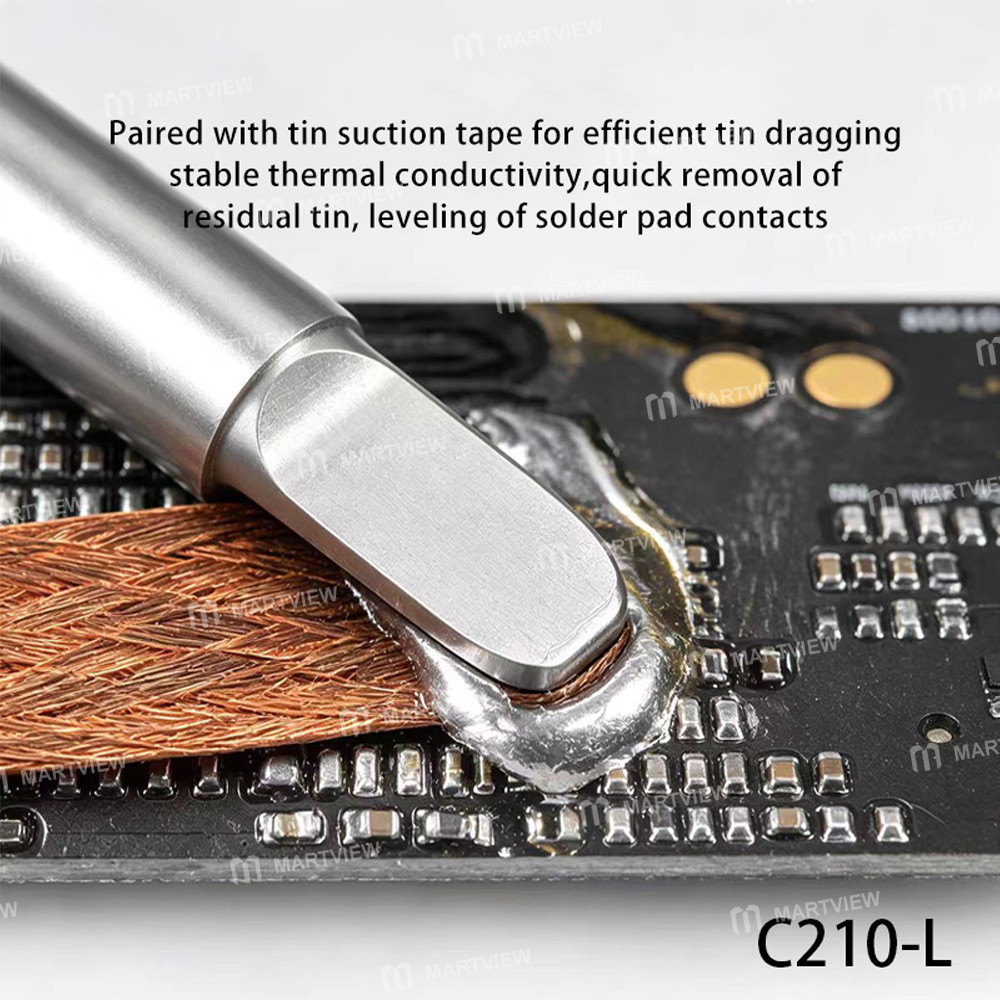 wylie c210-l-curved-soldering-iron-tip-for-multi-pin-fpc-cables-soldering-repair-14