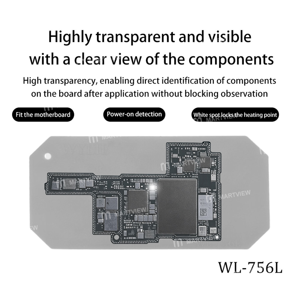 wylie wl-756l-phone-motherboard-fault-locator-detection-pad-35c-color-change-indicator-3