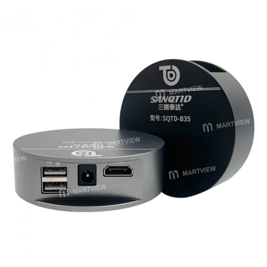 SQTD-B35 HD 2K Industrial Camera Three-Eye HDMI Video CCD for Microscope