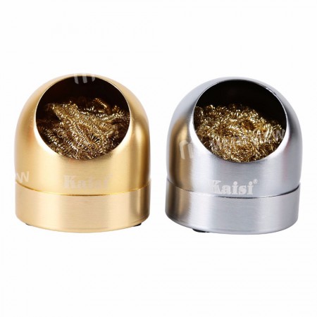 Kaisi Professional Cleaning Steel Wire Brush with Stand Set for Soldering Solder Iron Tip Cleaning