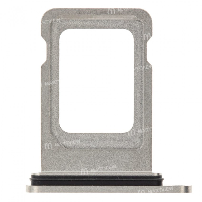 Replacement single sim card tray for iPhone 12 pro 12 pro max silver