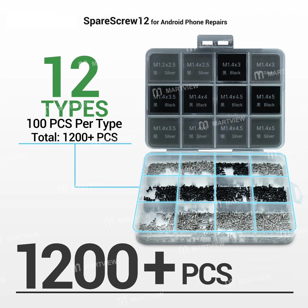 2uul sc12-sparescrew12-phillips-screws-set-for-most-android-phones-repair-6