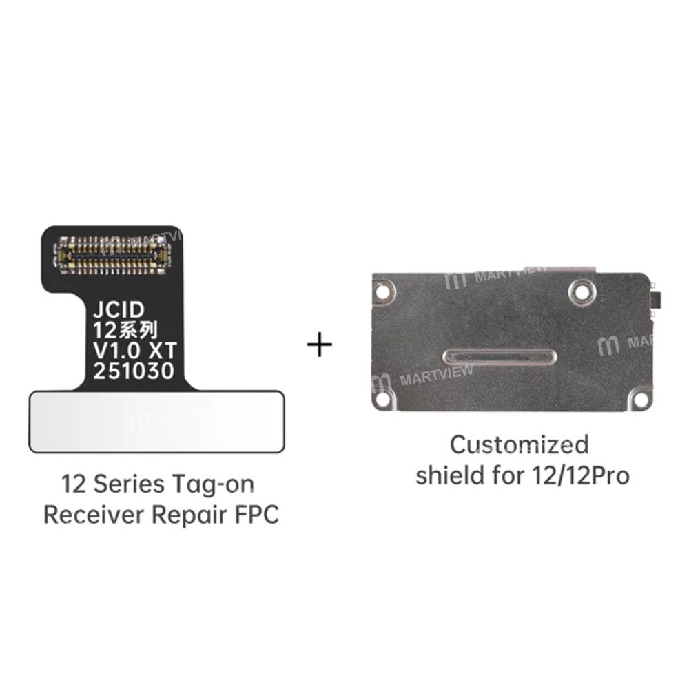jcid face-id-repair-tag-on-receiver-repair-fpc-cable-for-iphone-12-series-3