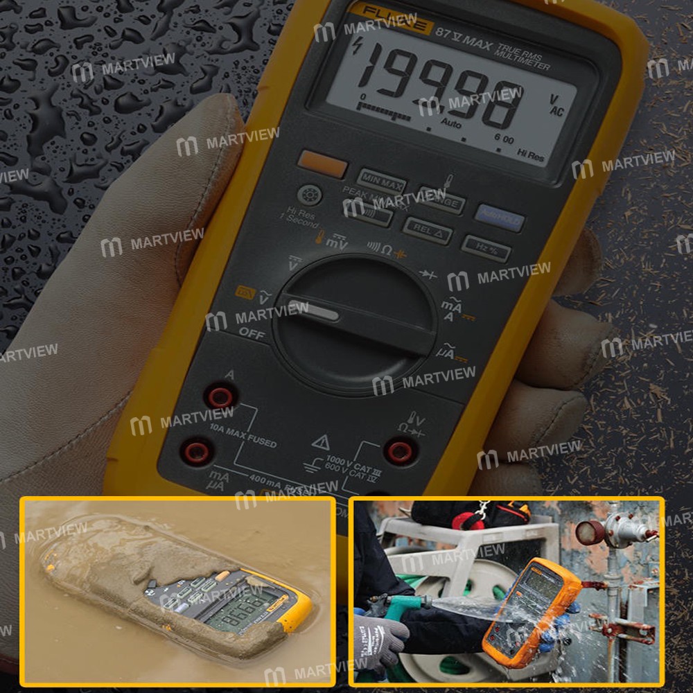 fluke 87v-max-1000v-four-and-a-half-digit-high-precision-digital-multimeter-with-three-proof-design-