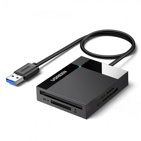 Ugreen CR125 4-in-1 Universal USB 3.0 Card Reader for SD / TF / CF / MS Memory Smart Card