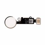 Home Button With Flex Ribbon Replacement for iPhone 8 Plus - Silver