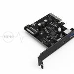 Orico PA31-AC Desktop Computer Motherboard PCI-E Expansion Card with USB3.1 / Type-C Interface