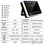 Fnirsi 1013D Digital Oscilloscope dual Channels 100MHz Band Width 1GSa / s Sampling Rate with 7-Inch