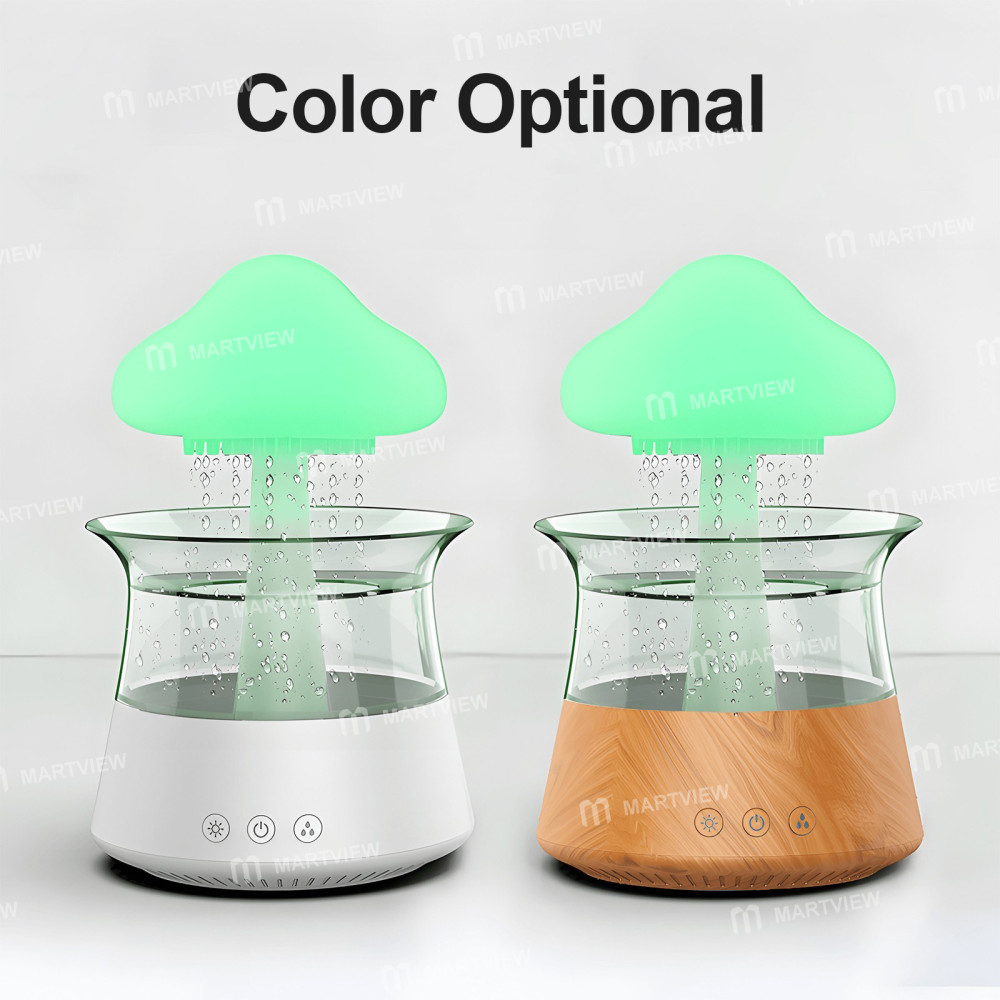 rain cloud-humidifier-water-drip-5h-timer-aromatherapy-essential-oil-diffuser-with-7-led-nighttime-0