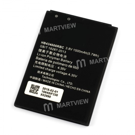 Battery Replacement for Huawei Wifi Router Use (HB434666RBC / 1500mAh) - grade AAA quality