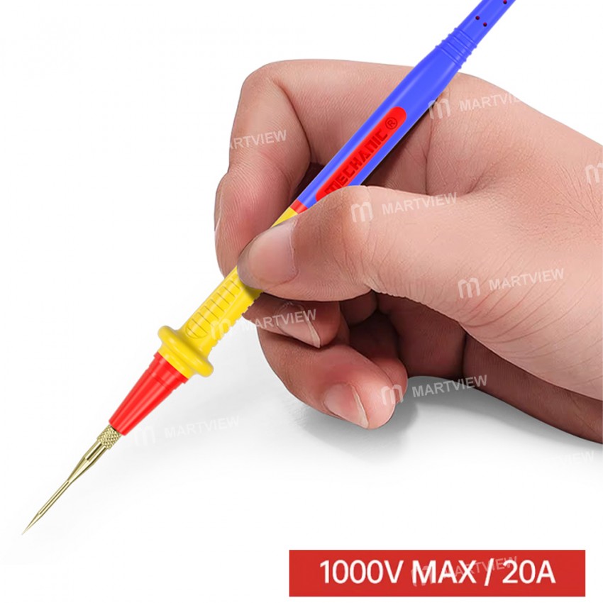mechanic rp4-1000v-20a-universal-multimeter-stainless-steel-pen-tip-test-cable-5