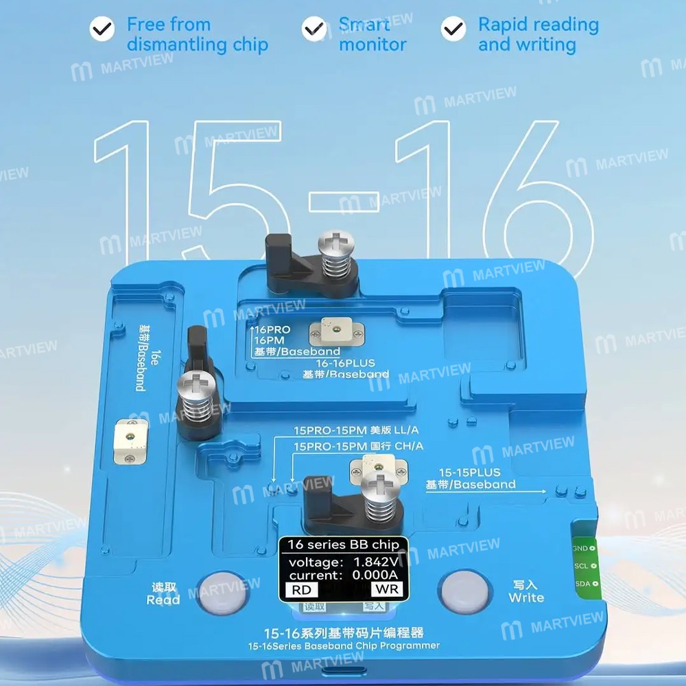 jcid integrated-baseband-chip-eeprom-read-write-programmer-for-iphone-15-16-series--16e-2