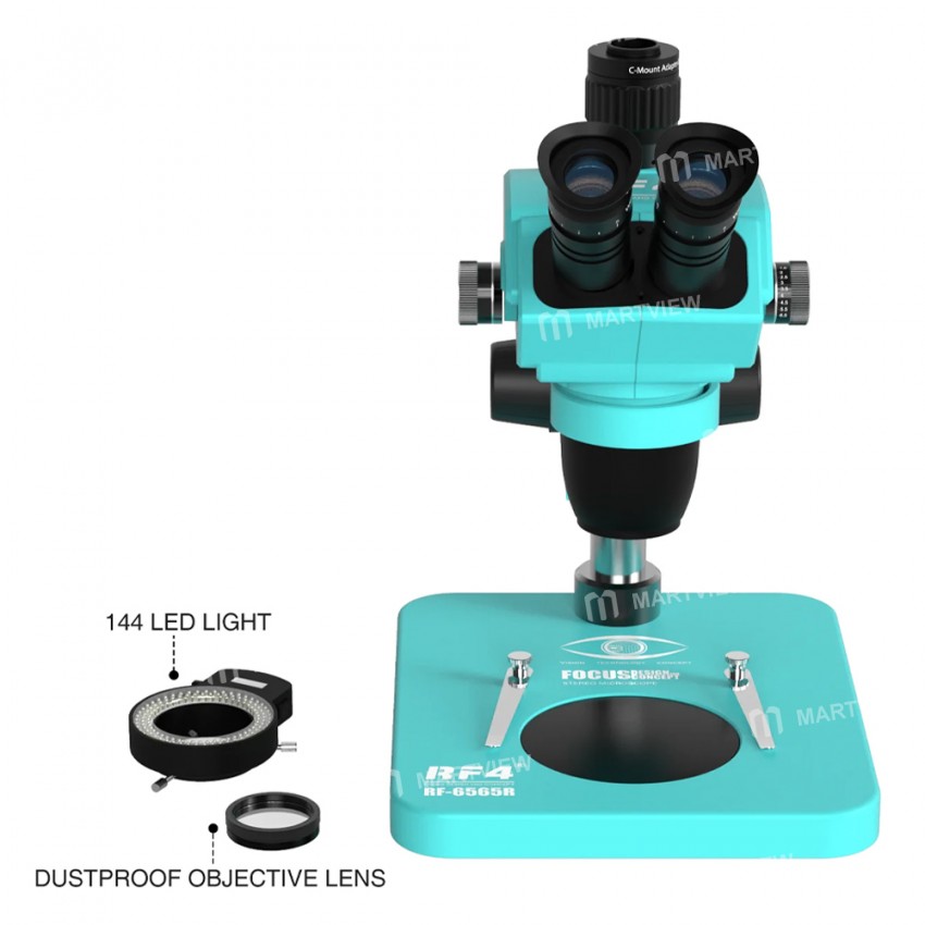 rf4 rf6565r-65-65x-synchronous-zoom-trinocular-stereo-microscope-2