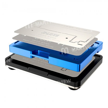 Aixun Z12 BGA Reballing Stencil Mid-Layer Planting Tin Station For iPhone 12 / 12 Pro / 12 Pro Max / 12 Mini Motherboard