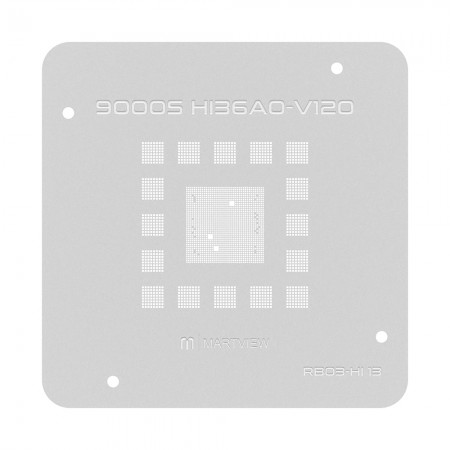 Martview RB03-HI13 CPU BGA Reballing Stencil for Huawei Hisilicon 9000S HI36A0-V120