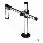 kslid h101-360-degree-rotating-lift-adjustable-microscope-swing-arm-stand-2