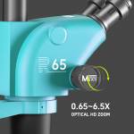 maant r65-blue-edition-65-65x-synchronous-zoom-trinocular-stereo-microscope-with-big-base-8