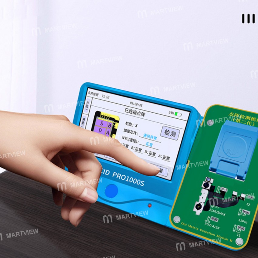 JC PRO1000S Face Matrix Tester Dot Projector Module for iPhone X XR Xs XsMax 11 11Pro 12