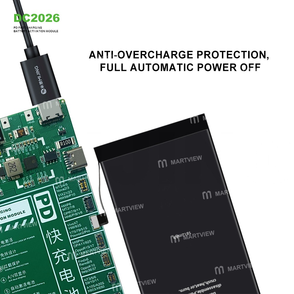 mijing dc2026-pd-fast-charging-battery-activation-module-for-iphone-6s-16pm-most-android-phones-5