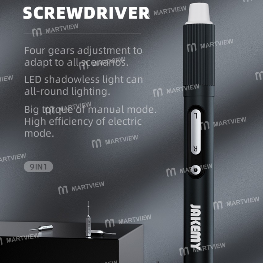 Jakemy JM-Y05 High Precision Dual Power Mode Electric Screwdriver with Type-C Fast Charging Function