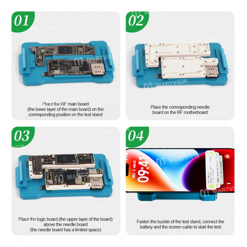 relife t-011-4-in-1-multi-function-logic-board-motherboard-test-fixture-for-iphone-14-14-plus-14-pro