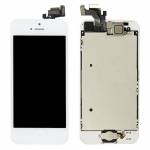 Replacement OEM iPhone 5 LCD with spareparts home button earphone camera etc white