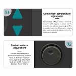 Quick 8586D+ 2-in-1 Soldering Iron Hot Air Gun Lead-free Smart Digital Display Rework Station