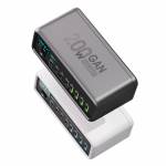 maant mt-p200-200w-gan-nitride-intelligent-digital-display-multi-port-desktop-charging-station-1