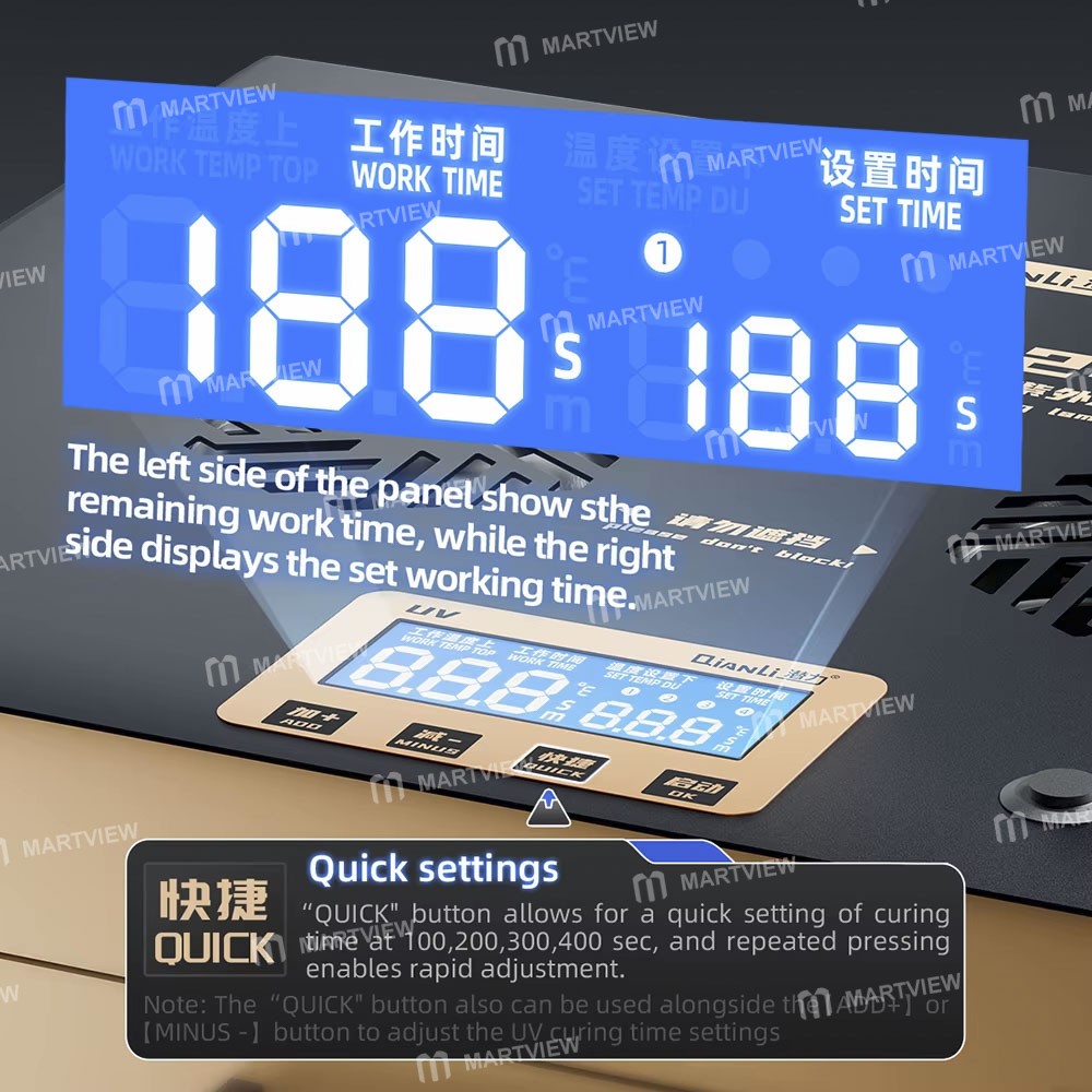 qianli uvx24-16-inch-powerful-integrated-uv-curing-lamp-box-for-mobile-phone-tablet-computer-3