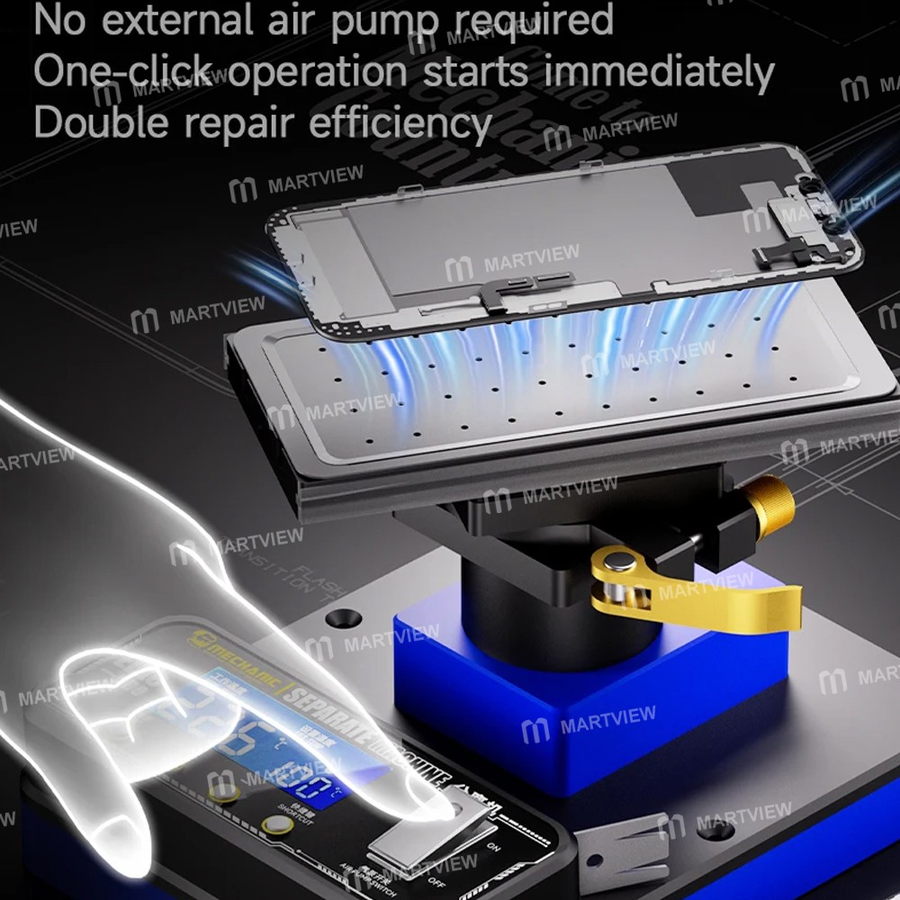 mechanic elite-one-360-rotating-cell-phone-lcd-screen-separate-machine-built-in-vacuum-pump-5