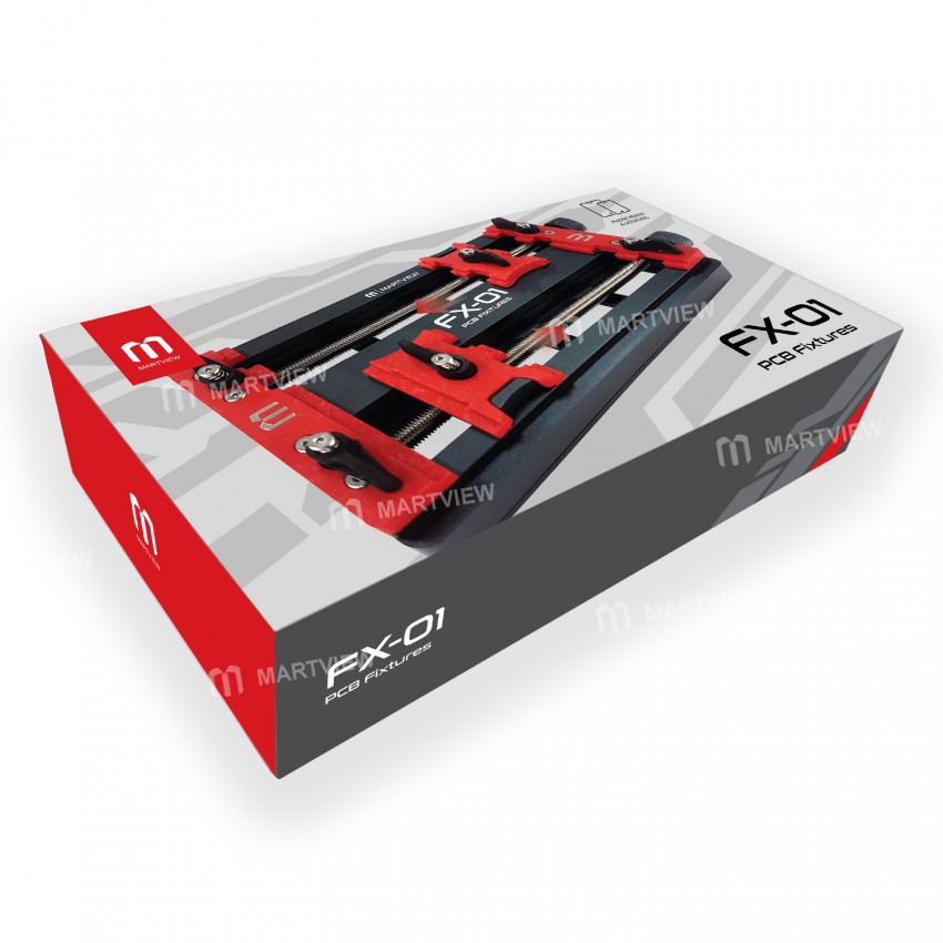 Martview FX-01 Multifunctional Dual Bearing Universal PCB Fixture with Press Buckle - Malaysia