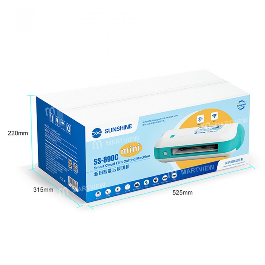 Sunshine SS-890C Mini Intelligent Cutting Machine for Phone Protect Film