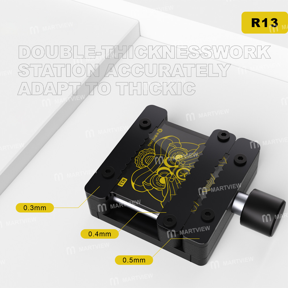 mijing r13-heat-insulating-tempered-glass-ic-chips-degluing-clamp-universal-for-small-and-large-ics-