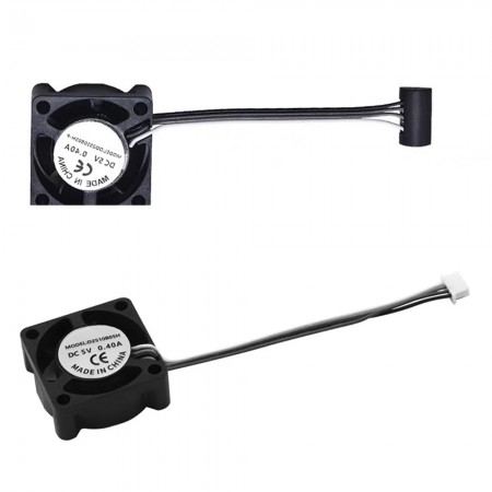 2510 5V Double Ball Bearing Hot End Cooling Fan for Bambu P1P / P1S / X1C / X1 3D Printers