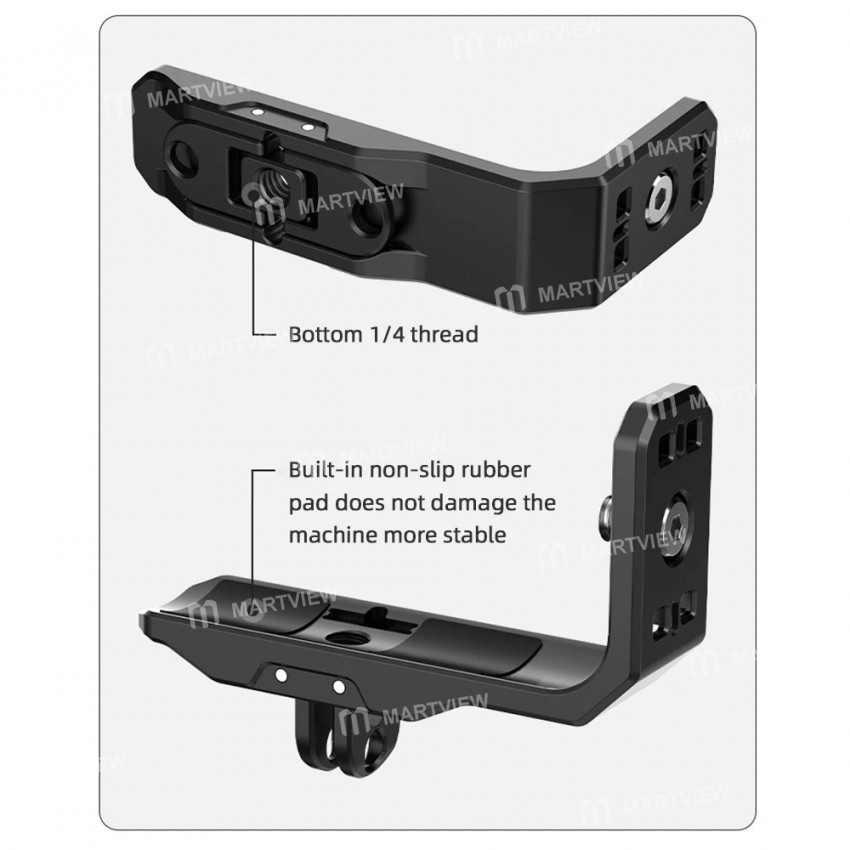 aluminum alloy-horizontal-mount-expansion-stand-with-14-inch-screw-for-insta360-x4-6