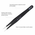 BST-202ESD Anti-static Precision Soldering Straight Tip Tweezers