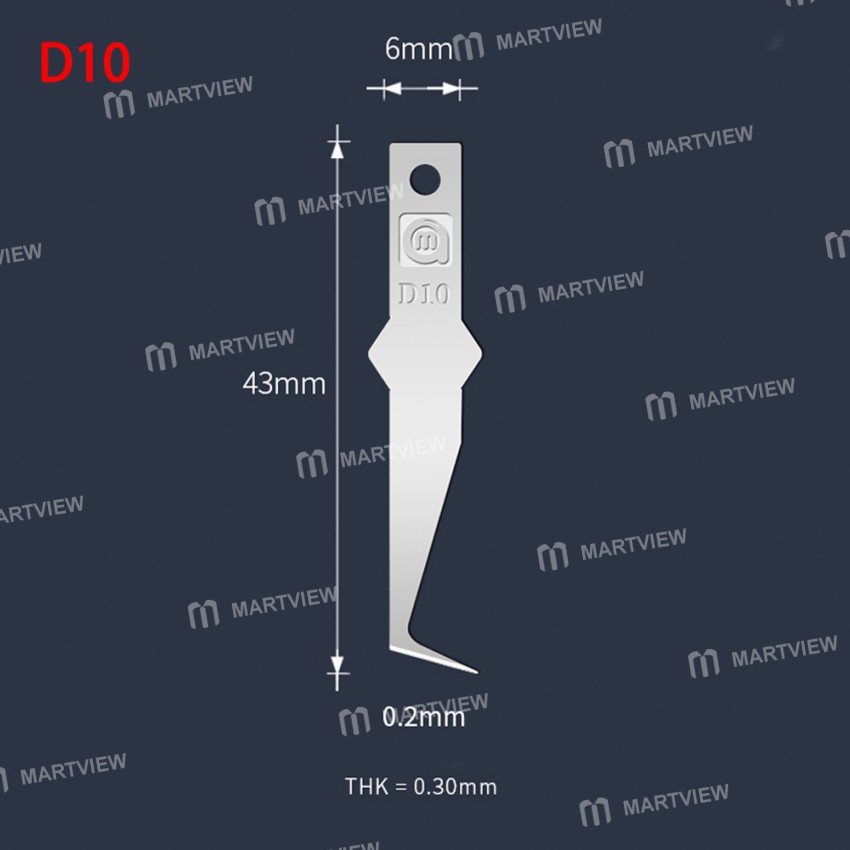 Amaoe D Series Non-slip Hand Grinding Scraping Glue Blades for Mobile Phone Motherboard