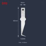 Amaoe D Series Non-slip Hand Grinding Scraping Glue Blades for Mobile Phone Motherboard
