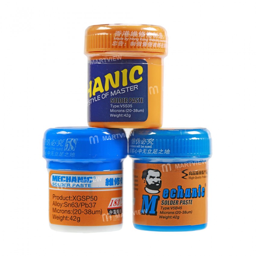Mechanic Special 42G Solder Paste V5B45 XGSP50 V5S35 138 183 217 Melting Point - India