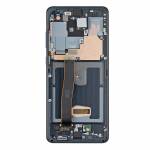 Replacement oled LCD display touch screen digitizer assembly with frame for samsung galaxy s20 ultra