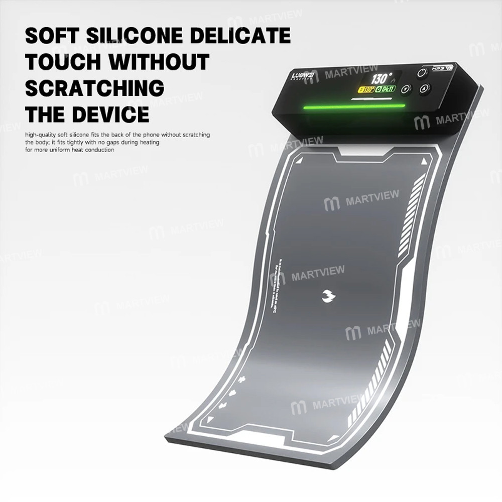 luowei lw-hp3-12-inch-lcd-screen-heating-separation-soft-silicone-pad-4