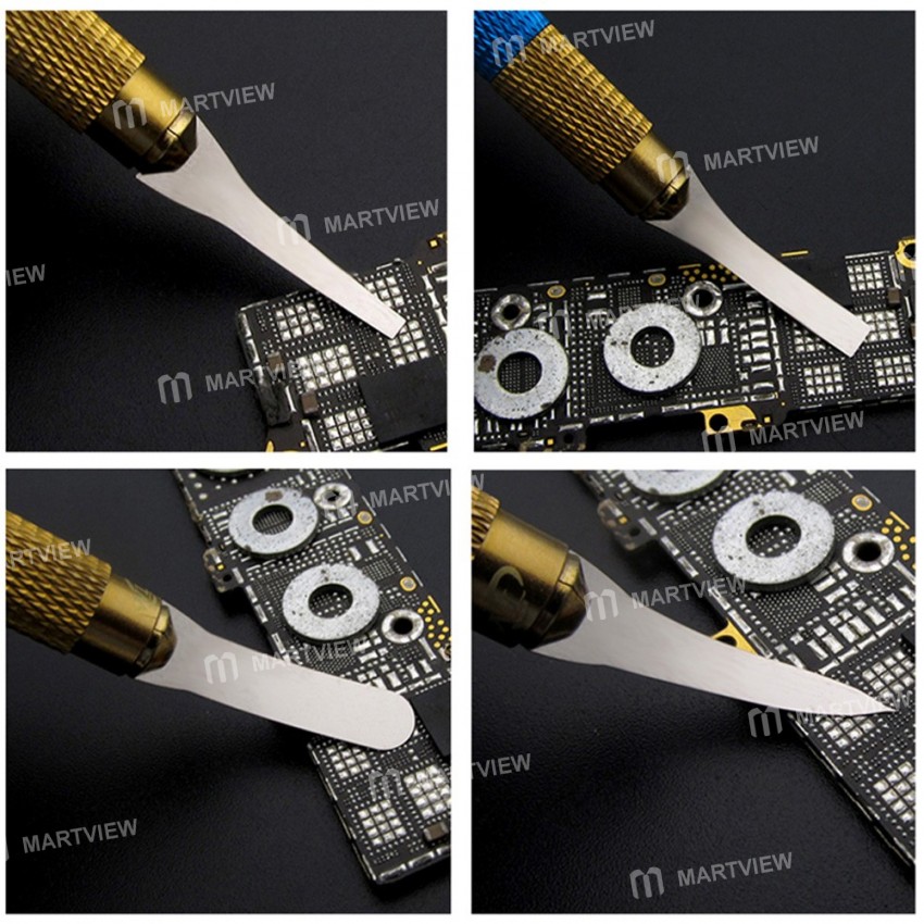 WL 0.05MM 15 in 1 iPhone Mainboard BGA A10 CPU Chip Repair Remove Tool Scraping Knife High Precision