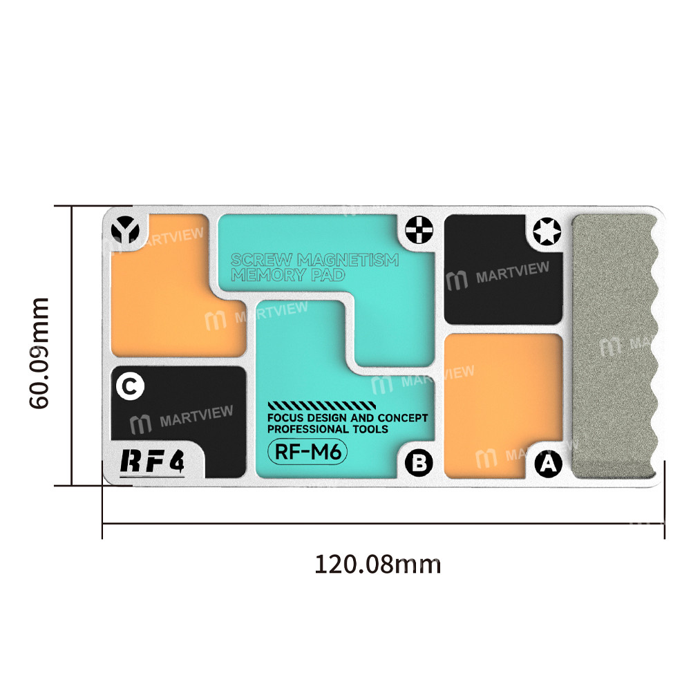 rf4-rf-m6-2-in-1-aluminum-alloy-screw-storage-magnetic-tray-with-integrated-sharpening-stone-4